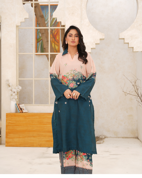 Serene | Lawn 2 PC Unstitch 🤍